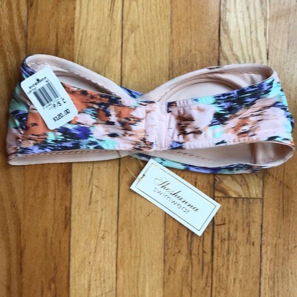 NWT Shoshanna Strapless Bikini Swimsuit - Picture 5 of 7